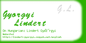 gyorgyi lindert business card